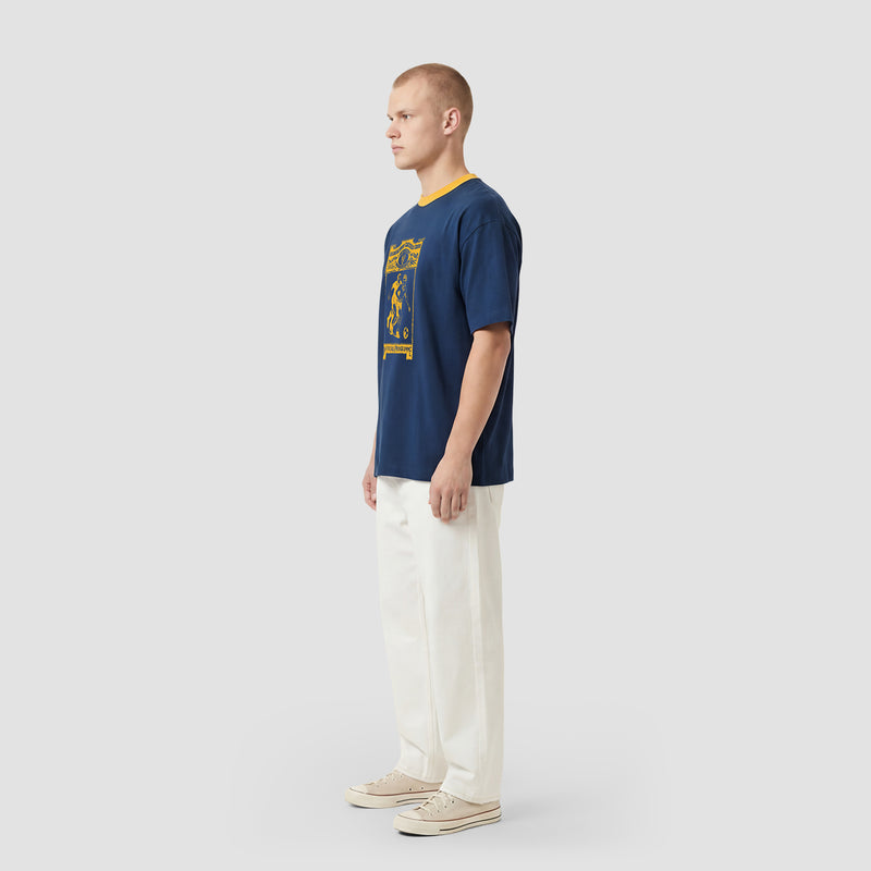 Curva Kick T-Shirt Navy