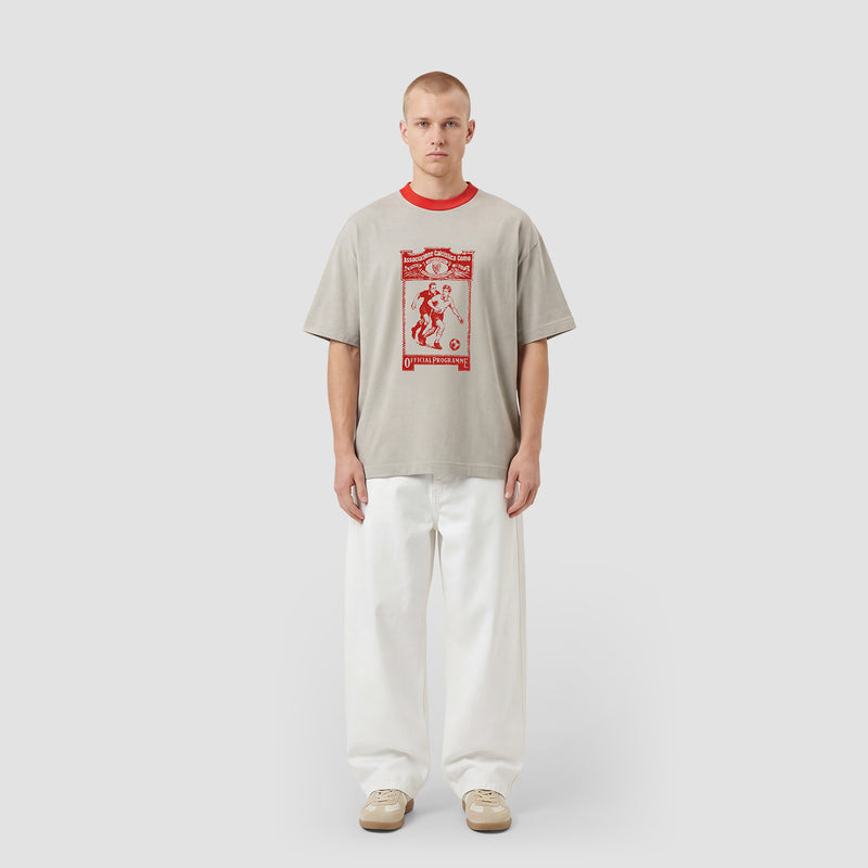 Curva Kick T-Shirt Grigia