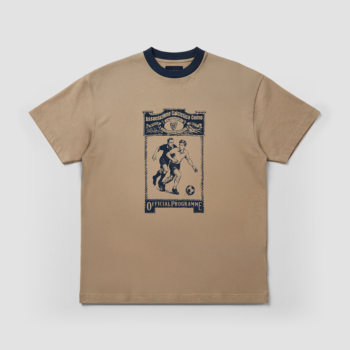 Curva Kick T-Shirt Beige