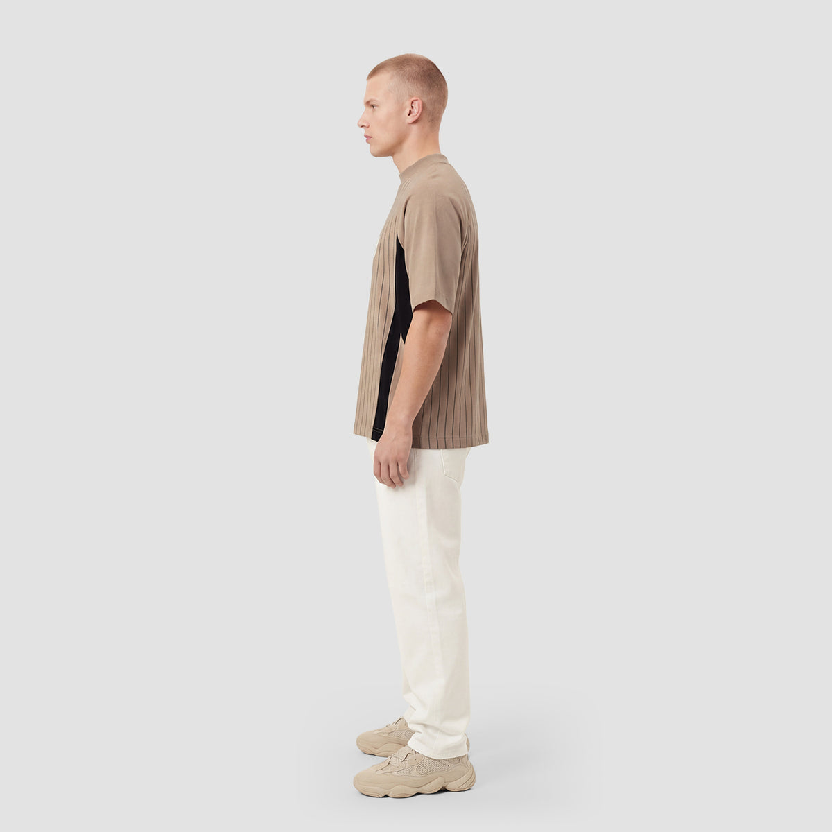 Curva Football T-shirt Beige