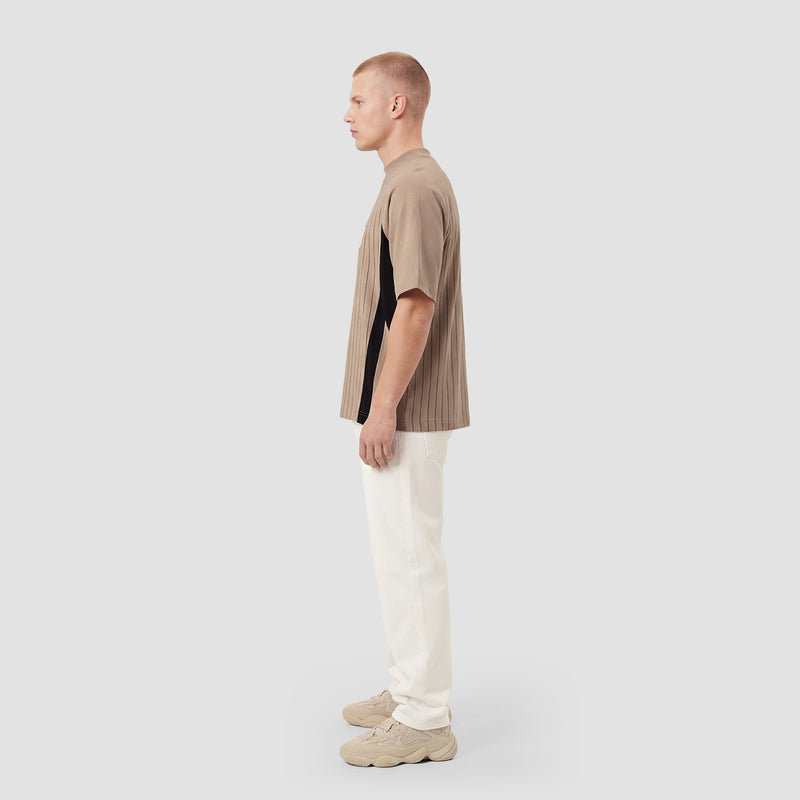 Curva Football T-shirt Beige