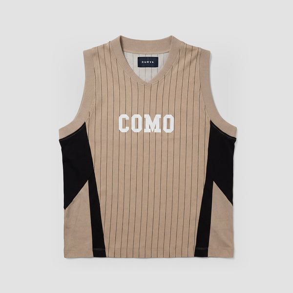 Curva Football Tank Top Sand