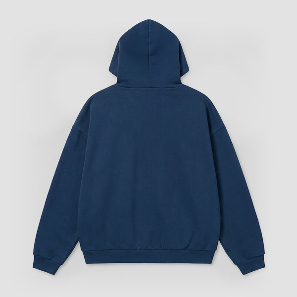 Curva Kick Hoodie Navy