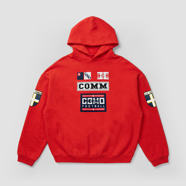 Curva Comm Hoodie Red