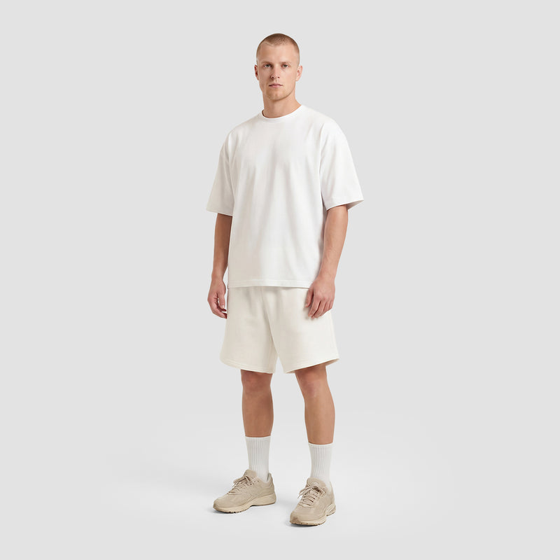 Curva Jersey Shorts Bianco Sporco