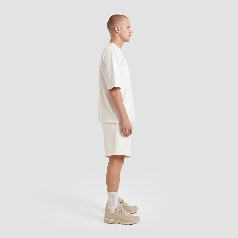 Curva Jersey Shorts Bianco Sporco