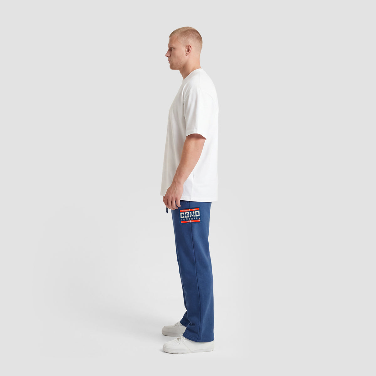 Curva Scudetti Pantaloni Felpa Navy