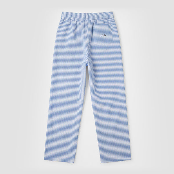 Curva Poplin Pants Light Blue