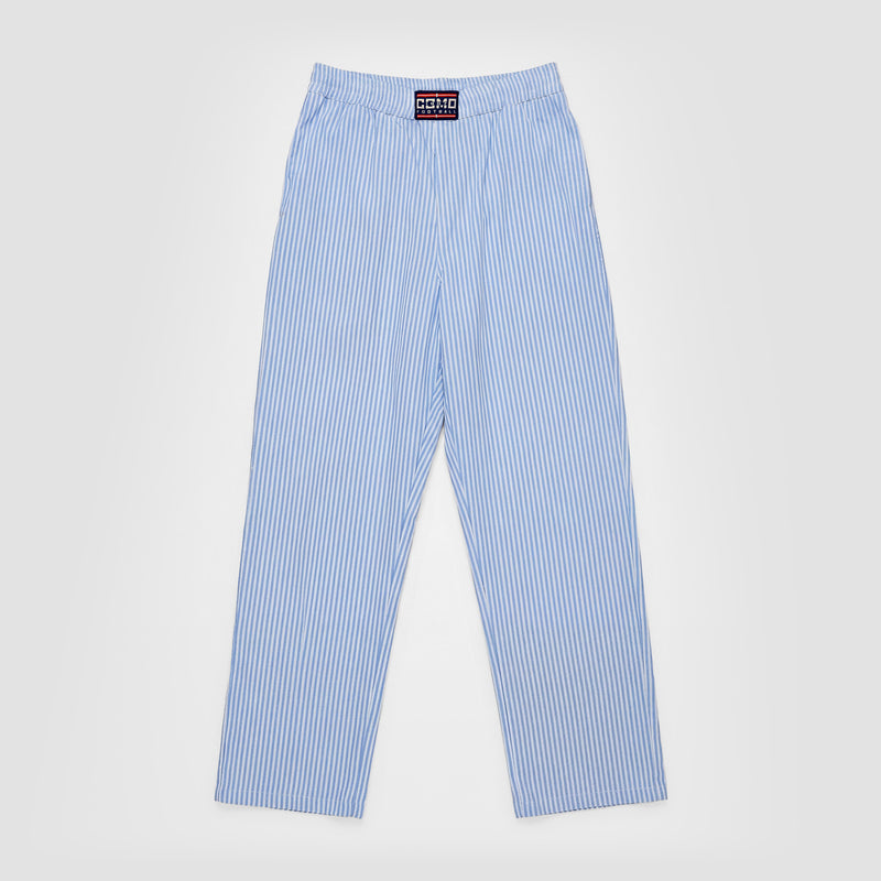 Curva Poplin Pantaloni Azzurro Chiaro