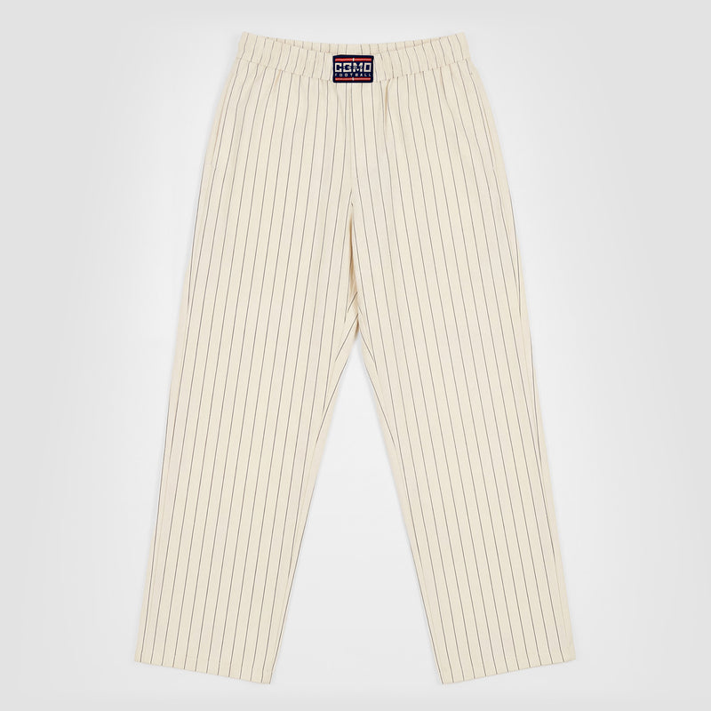 Curva Poplin Pantaloni Avorio