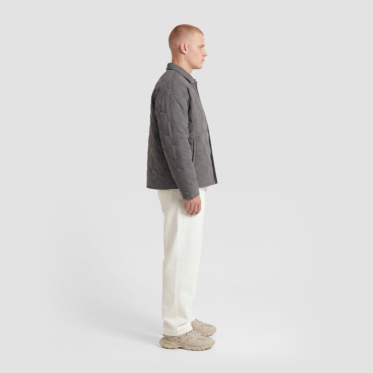 Curva Coach Giacca Grigia