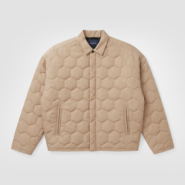 Curva Coach Jacket Sand 