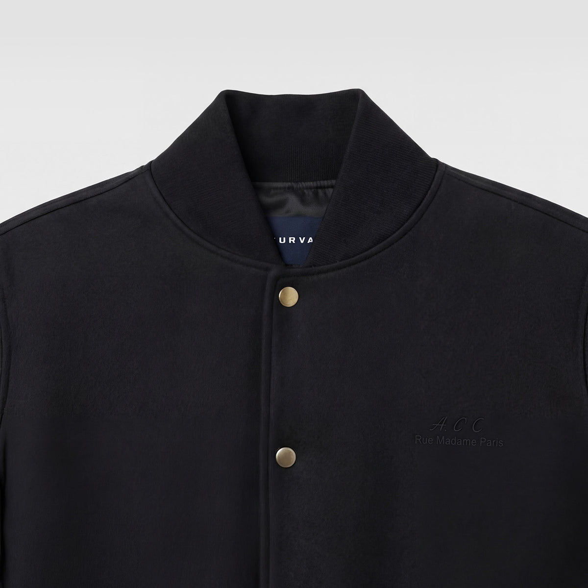Curva Varsity Giacca Nera
