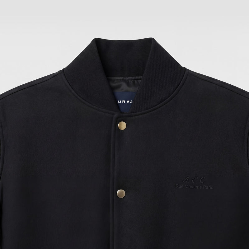 Curva Varsity Giacca Nera