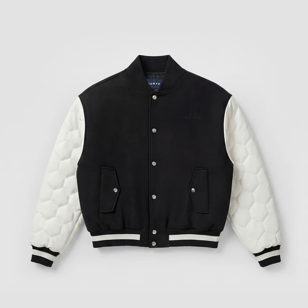 Curva Varsity Jacket Black 