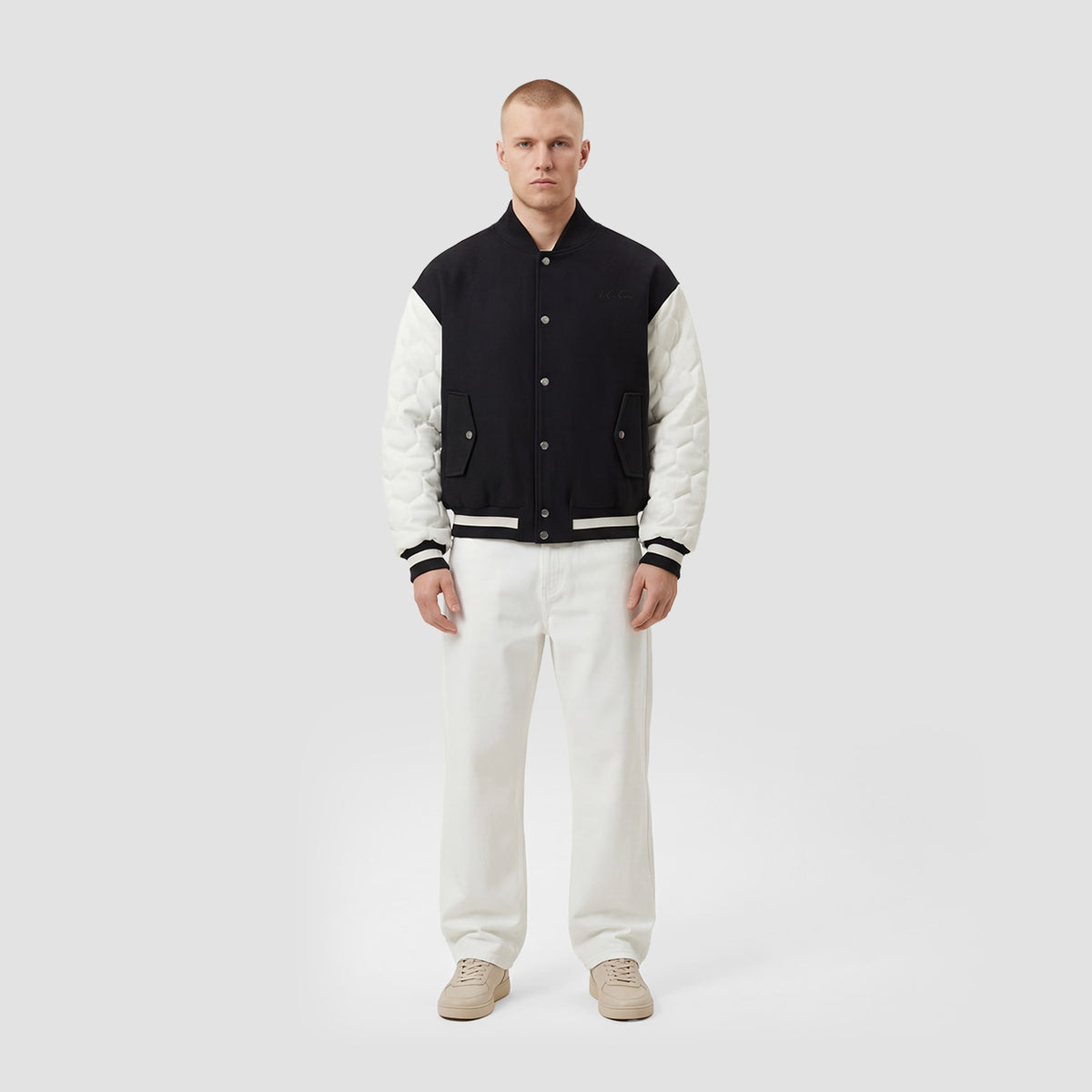 Curva Varsity Giacca Nera