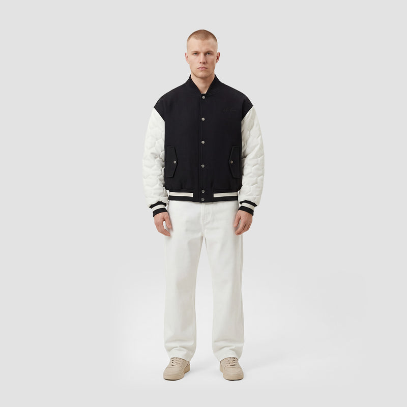 Curva Varsity Giacca Nera