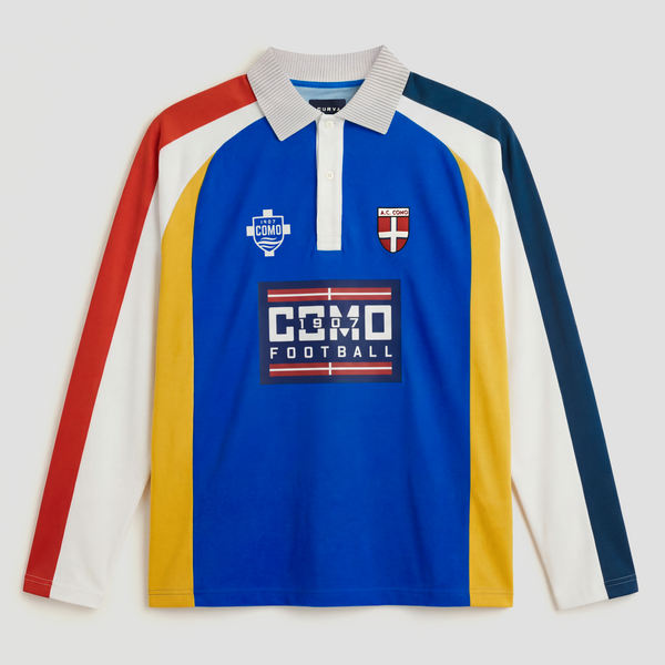 Curva Como 1907 Longlsleeve Polo Royal