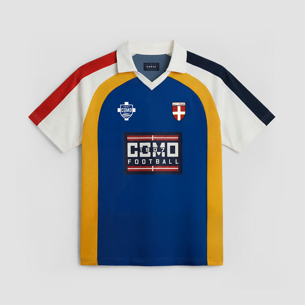 Curva Como 1907 Polo Shortsleeve Royal