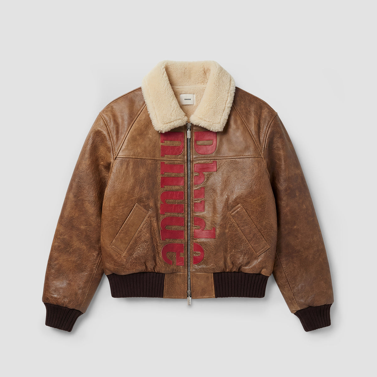 RHUDE Sherpa Collar Bomber Jacket