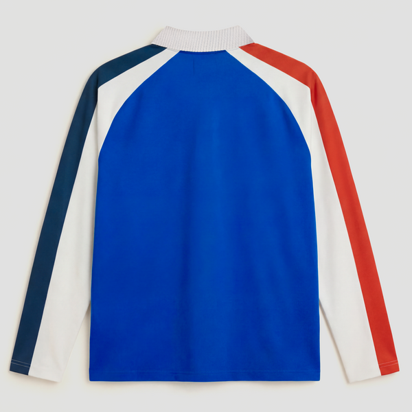 Curva Como 1907 Longlsleeve Polo Royal
