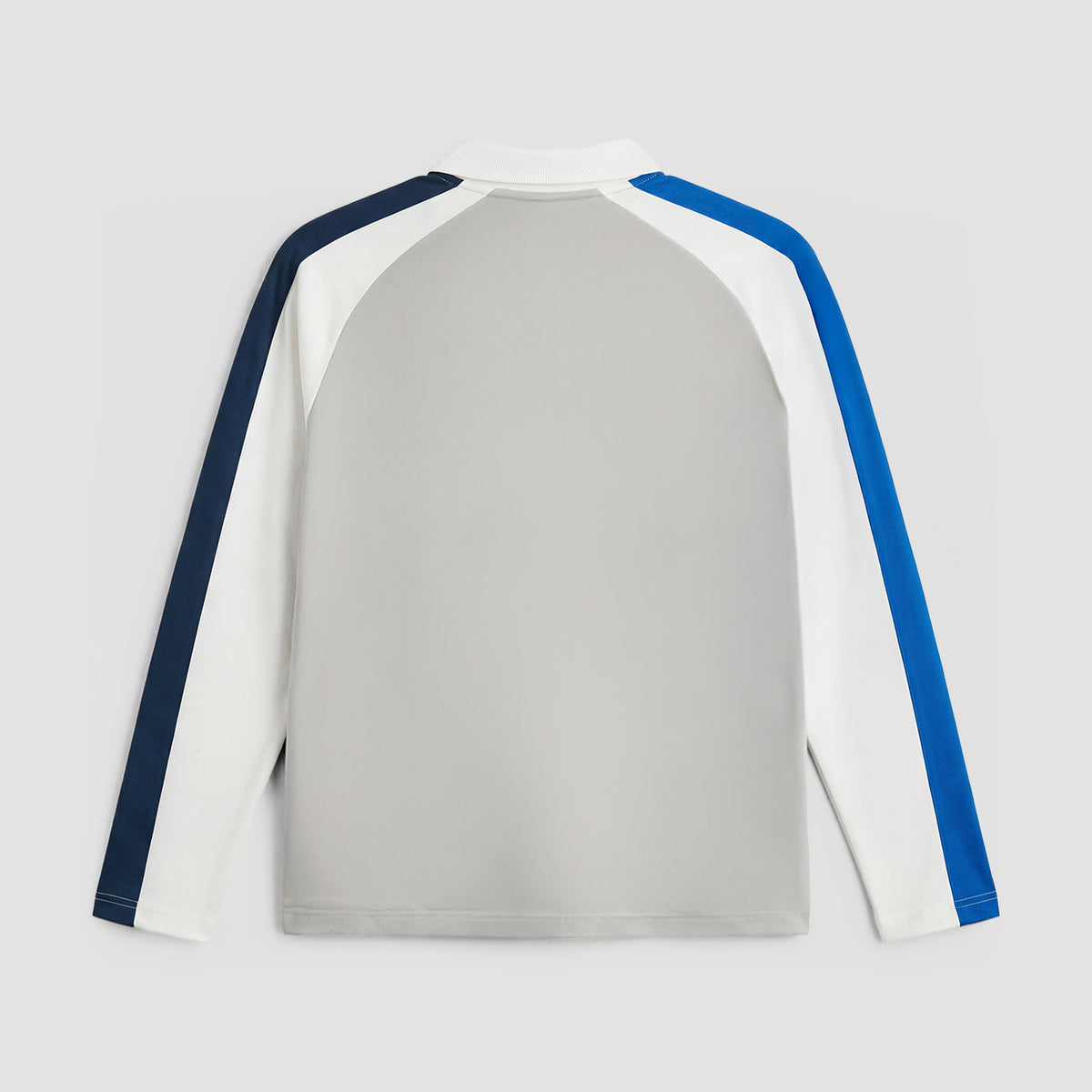 Curva Como 1907 Polo Manica Lunga Grigia