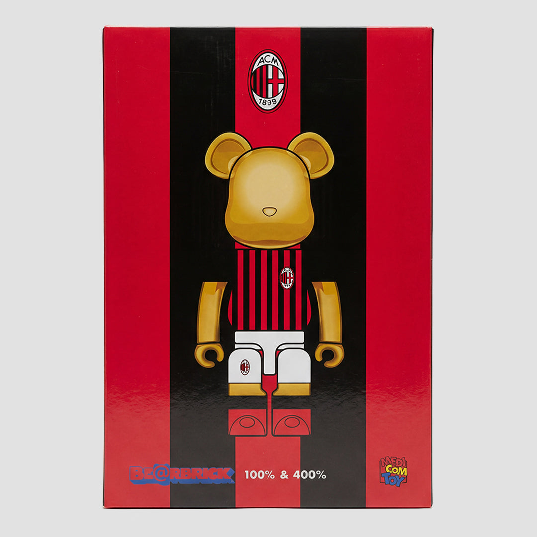 BE@RBRICK AC Milan 100% & 400% - Set 2 Pezzi