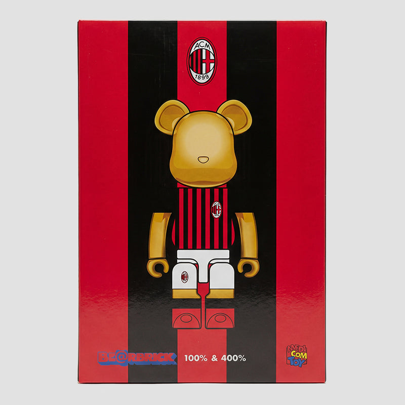 BE@RBRICK AC Milan 100% & 400% - Set 2 Pezzi