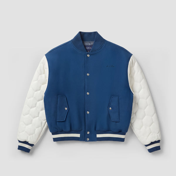 Curva Varsity Giacca Navy