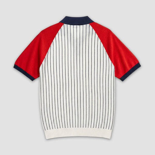 Curva Polo Bianca Knit