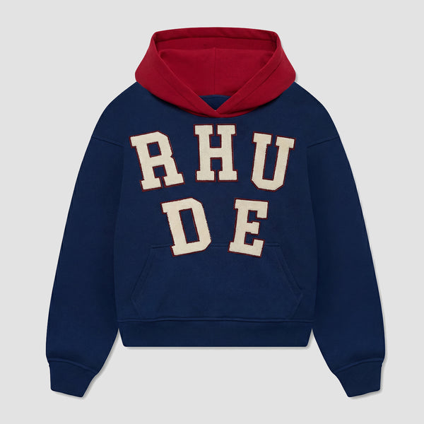 RHUDE Chenille Patch Logo Hoodie