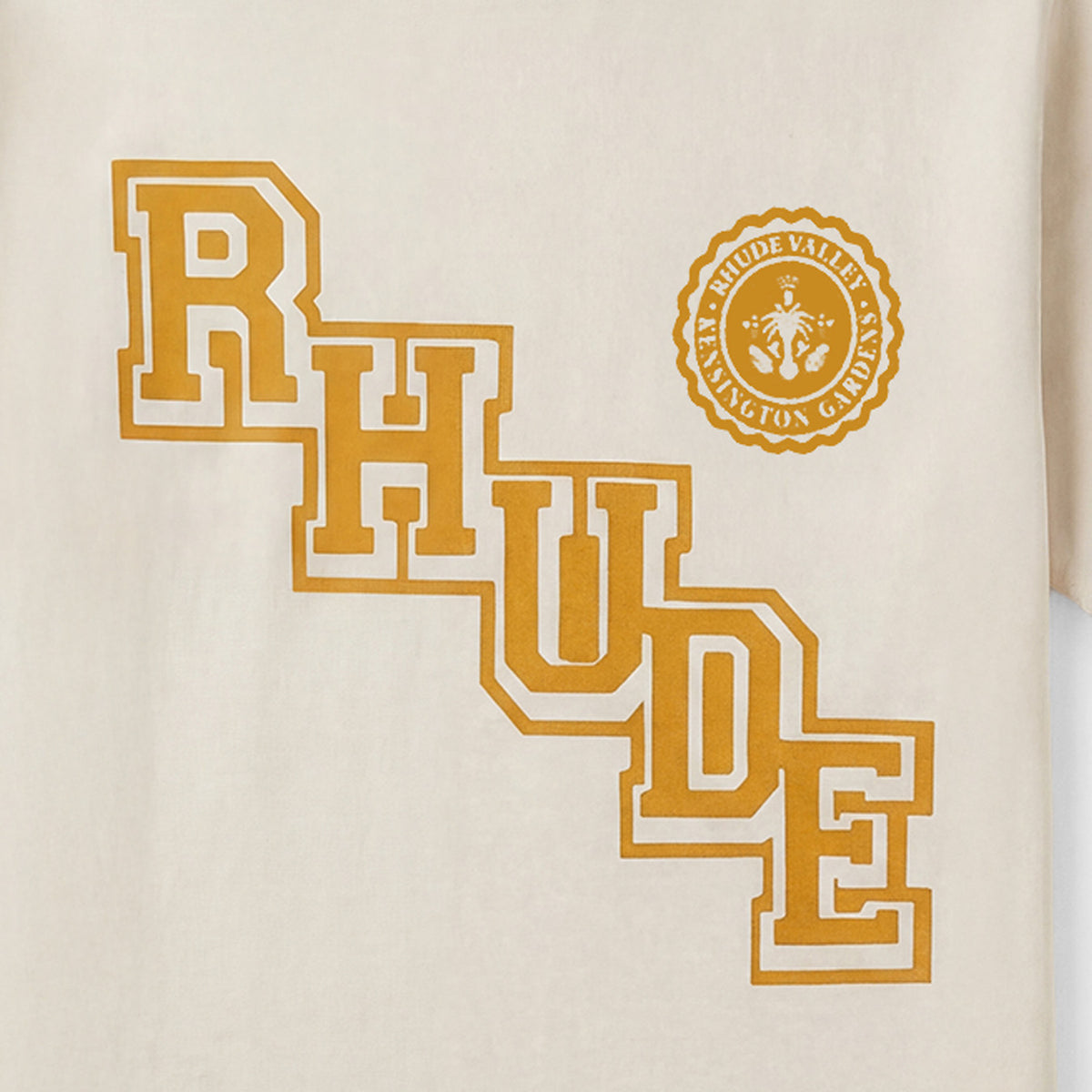 RHUDE Collegiate Crest T-shirt