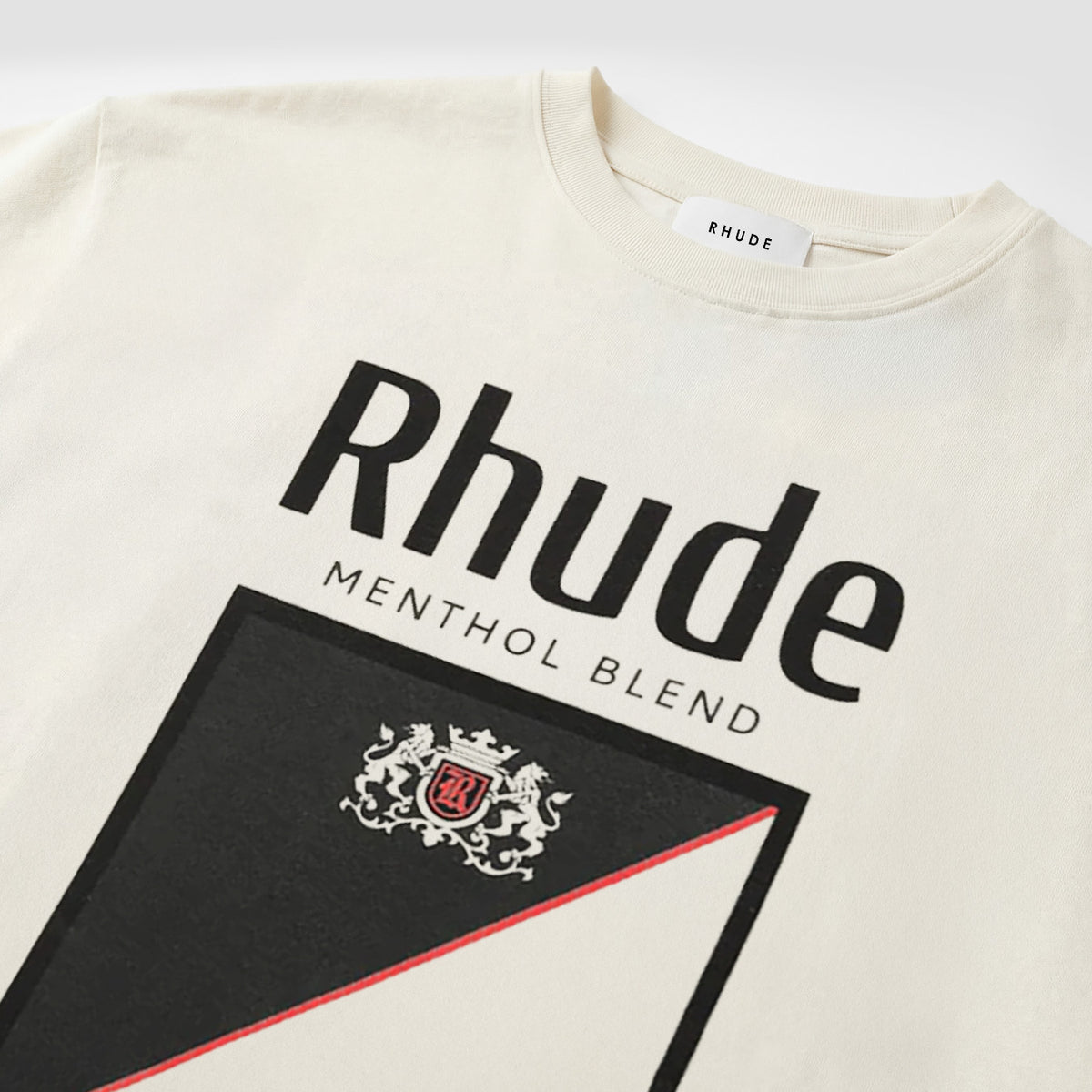 RHUDE Collins Fumar Tee Black
