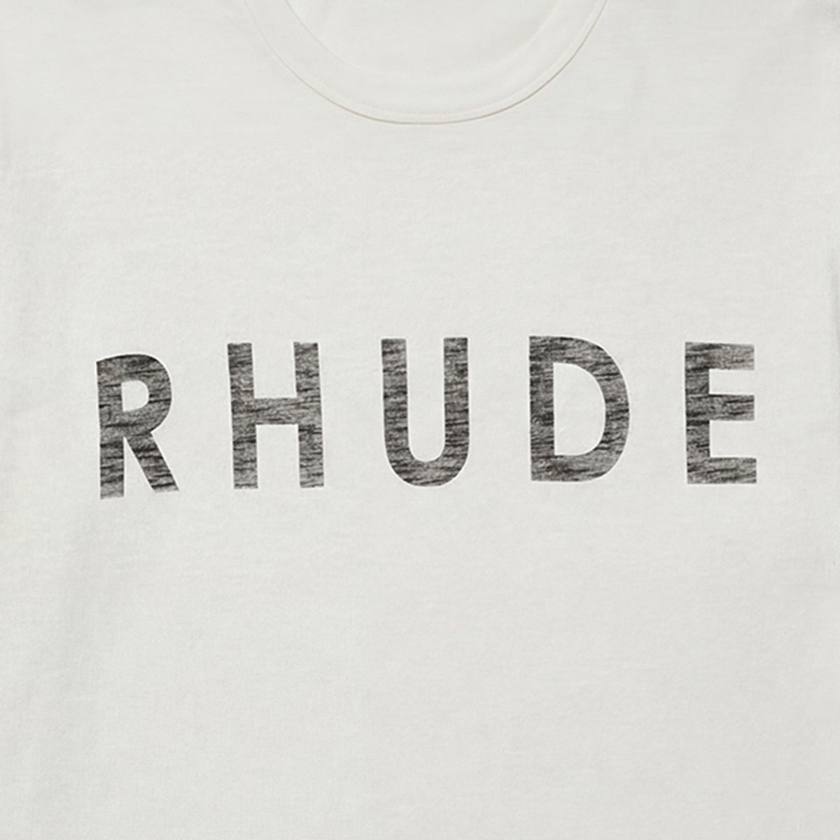 RHUDE Logo Slub T-shirt