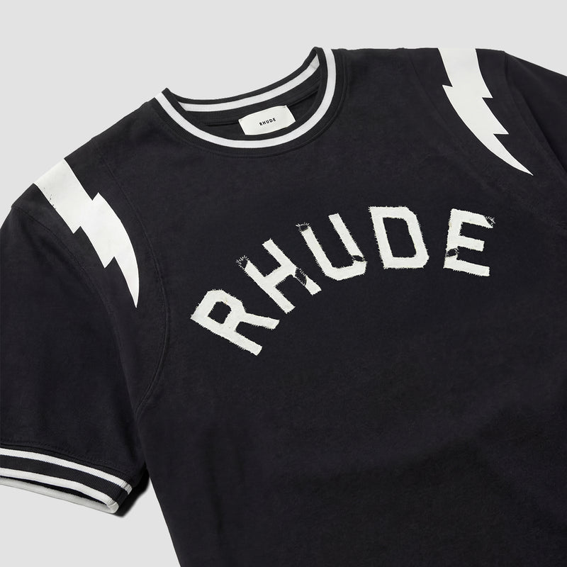 RHUDE Lightning Ringer Jersey Tee