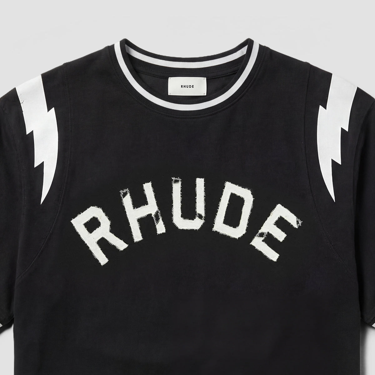 RHUDE Lightning Ringer Jersey Tee