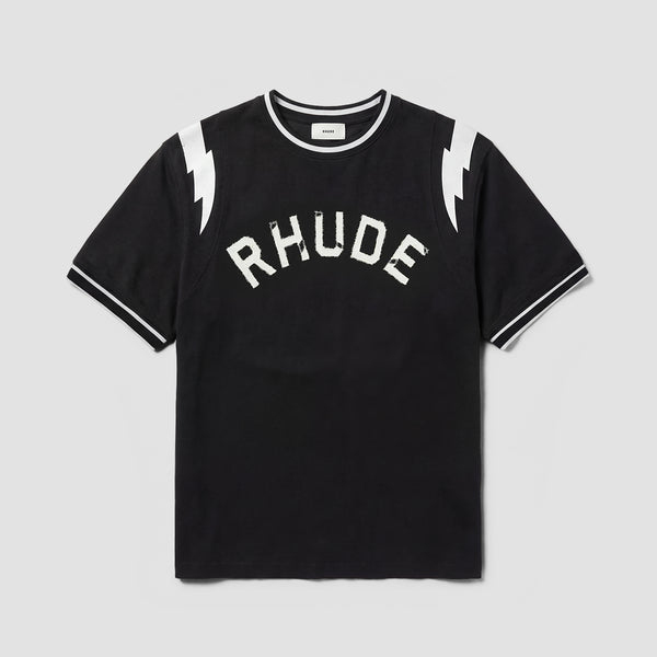RHUDE Lightning Ringer Jersey Tee