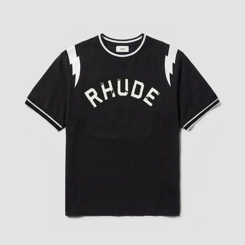 RHUDE Lightning Ringer Jersey Tee