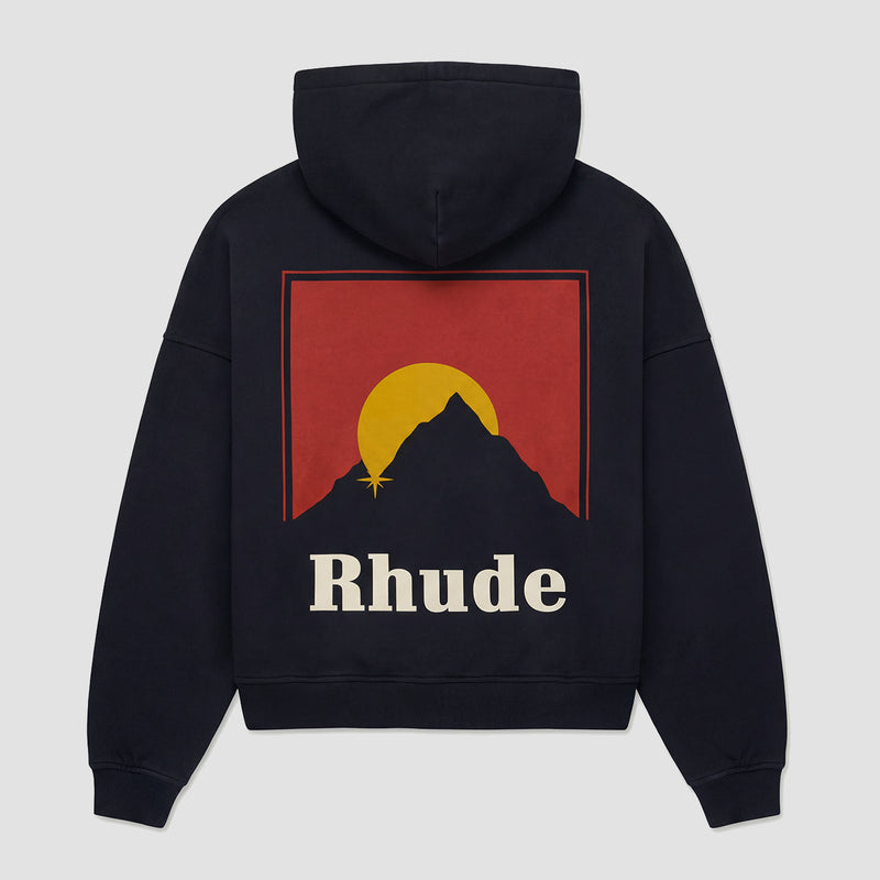 RHUDE Moonlight Zip Up Hoodie