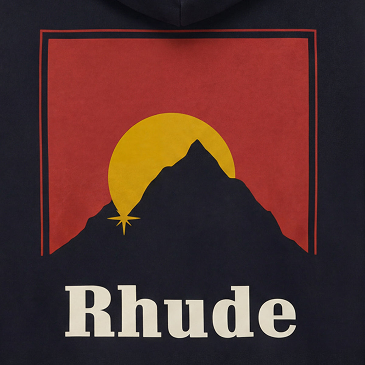 RHUDE Moonlight Zip Up Hoodie
