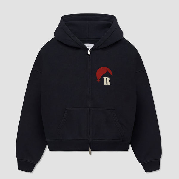 RHUDE Moonlight Zip Up Hoodie