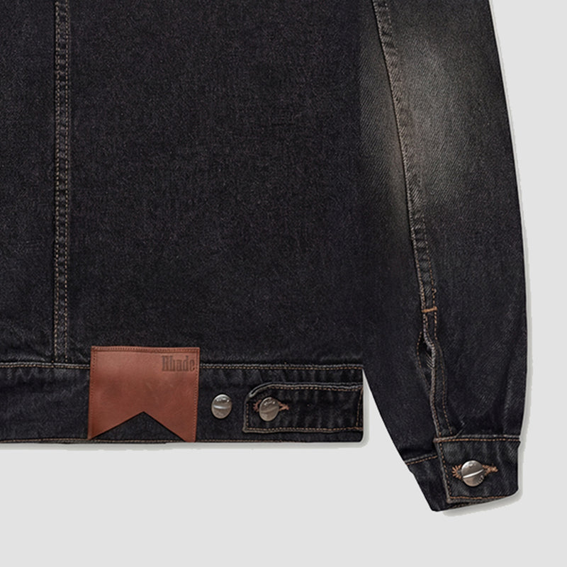 RHUDE Tire Denim Trucker Jacket
